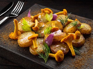 Пазл «Картошка с грибами»