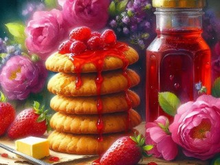 Пазл «Клубничный джем»