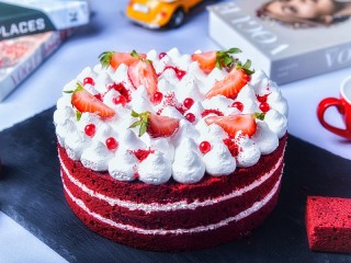 Пазл «Клубничный торт»