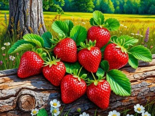 Пазл «Клубника»