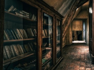 Пазл «Книги на чердаке»