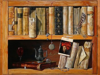 Пазл «Книжная полка»