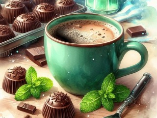 Пазл «Кофе и шоколад»