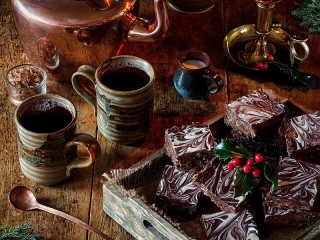 Пазл «Кофе с брауни»