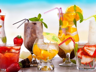 Пазл «Коктейли»