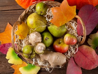 Пазл «Корзина с фруктами»