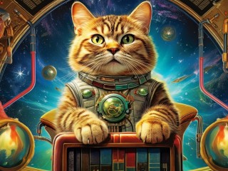 Пазл «Космический путешественник»