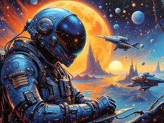 Пазл «Космос будущего»