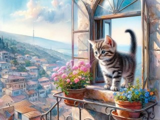 Пазл «Котенок»