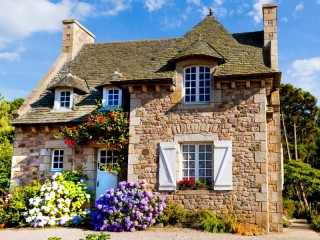 Пазл «Коттедж в Бретани»