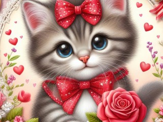 Пазл «Котёнок»