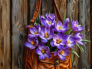 Пазл «Крокусы»