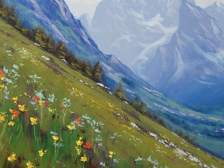 Пазл «Крутой склон»