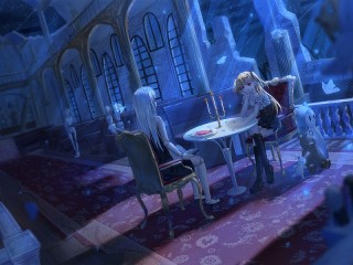 Пазл «Кукла и девушка»