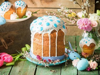 Пазл «Куличи с глазурью»