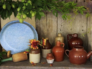 Пазл «Кувшины и хмель»