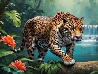 Пазл «Леопард»