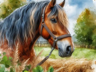 Пазл «Лошадь»