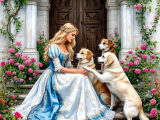 Пазл «Любимые друзья»