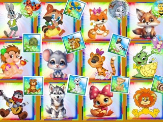 Пазл «Любимые герои»