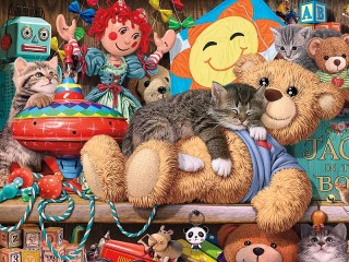 Пазл «Любимый мишка»