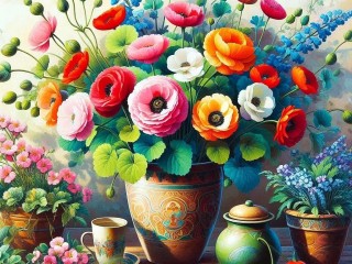 Пазл «Маки»