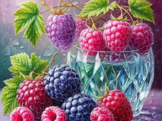 Пазл «Малина и ежевика»