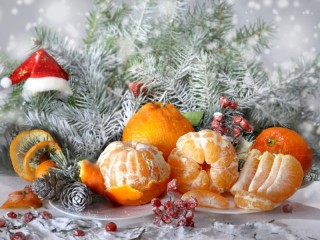 Пазл «Мандариновое настроение»