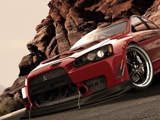 Пазл «Машина Mitsubishi»