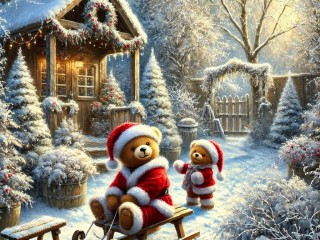 Пазл «Мишки Тедди»