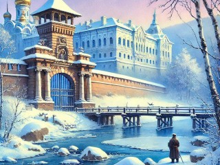 Пазл «Морозное утро»