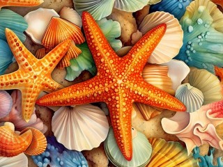 Пазл «Морская звезда»