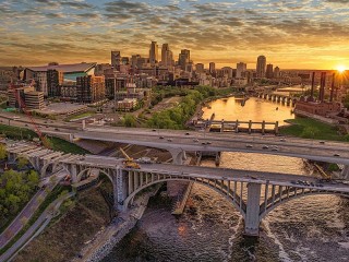 Пазл «Мост над Миссисипи»