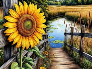 Пазл «Мостки»