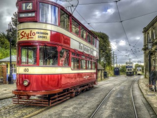 Пазл «Музей трамваев»