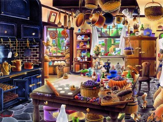 Пазл «На кухне»