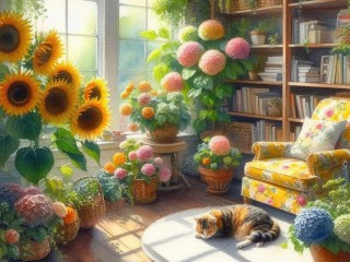 Пазл «На солнышке»