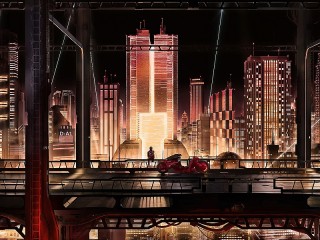 Пазл «Наедине с ночью»