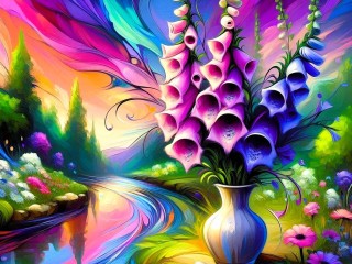 Пазл «Наперстянка»