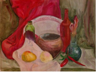 Пазл «Натюрморт акварель 2»