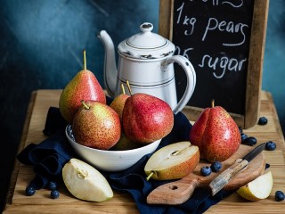 Пазл «Натюрморт с грушами»