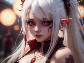 Пазл «Нейроэльф демонесса»