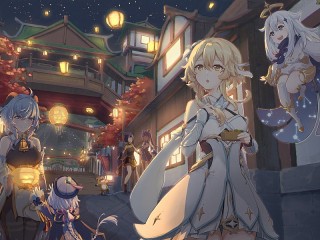 Пазл «Ночь фонариков»