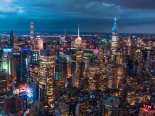 Пазл «Ночной Манхеттен»