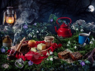 Пазл «Ночной натюрморт»