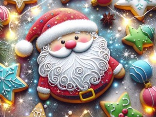 Пазл «Новогоднее печенье»