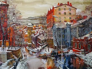 Пазл «Старый город»