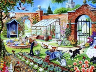 Пазл «Огород»