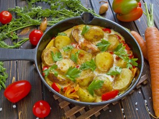 Пазл «Омлет с картошкой»