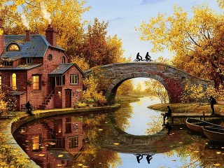 Пазл «Осенний день»